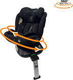 Liefjes & Co Growsafe Autostoel – i-Size 4-in-1 – 360° Draaibaar – ISOFIX & Steunpoot – Groep 0/1/2/3 (40–150 cm)