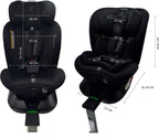Liefjes & Co Growsafe Autostoel – i-Size 4-in-1 – 360° Draaibaar – ISOFIX & Steunpoot – Groep 0/1/2/3 (40–150 cm)