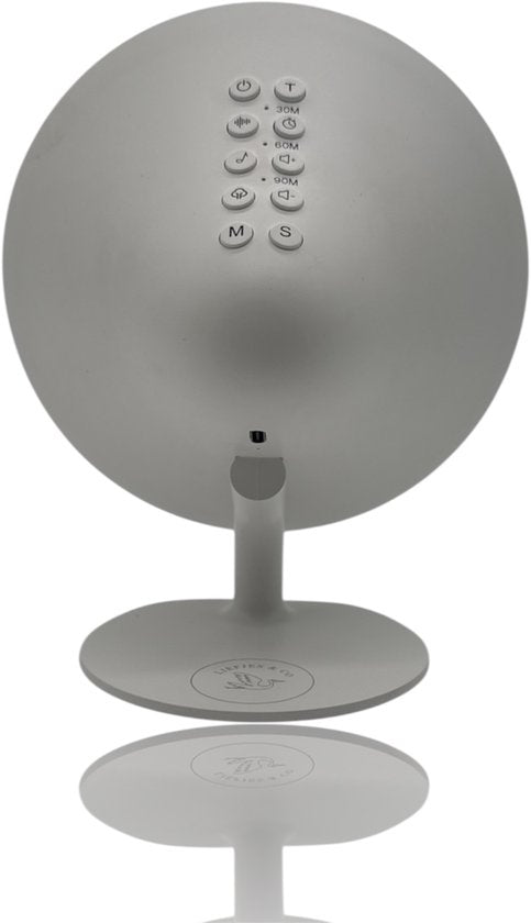 Liefjes & Co White Noise - Witte Ruis Apparaat - Klok - Slaaptrainer - Bluetooth Speaker