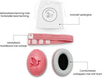 Liefjes & Co Baby - Verstelbaar Gehoorbescherming Voor Baby - Peuter - Kind - 23 dB - Roze