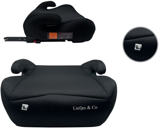 Liefjes & Co Autostoel iSize - Booster Isofix - Zitverhoger Isofix - 125 / 150 cm