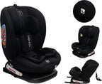 Liefjes & Co Growsafe Autostoel – i-Size 4-in-1 – 360° Draaibaar – ISOFIX & Top Tether – Groep 0/1/2/3 (40–150 cm)