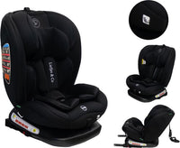 Liefjes & Co Growsafe Autostoel – i-Size 4-in-1 – 360° Draaibaar – ISOFIX & Top Tether – Groep 0/1/2/3 (40–150 cm)