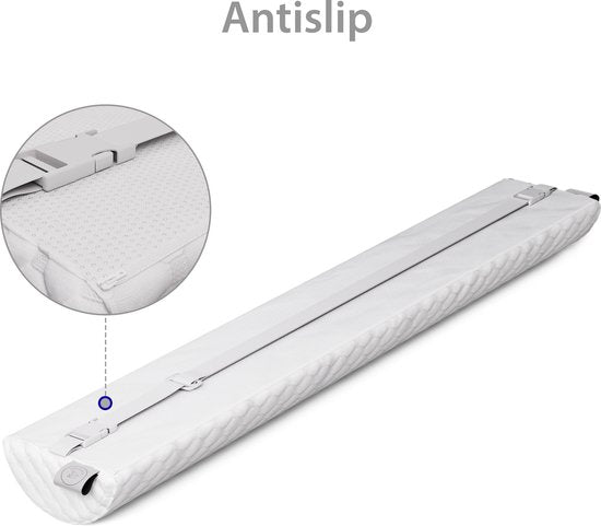 Liefjes & Co Bedhekje – Veiligheidsleuning & Bedrand voor kinderen – Antislip + Bevestigingsband - Geschikt voor alle bedden