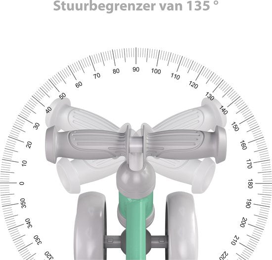Liefjes & Co Loopfiets / Driewieler vanaf 1 Jaar Salliegroen