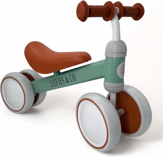 Liefjes & Co Loopfiets / Driewieler vanaf 1 Jaar Mint Groen