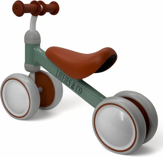 Liefjes & Co Loopfiets / Driewieler vanaf 1 Jaar Mint Groen
