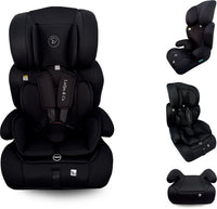 Liefjes & Co Varioseat Autostoel – i-Size – Groep 1/2/3 (76–150 cm) Memory Foam - Afstelbare hoofdsteun - Booster
