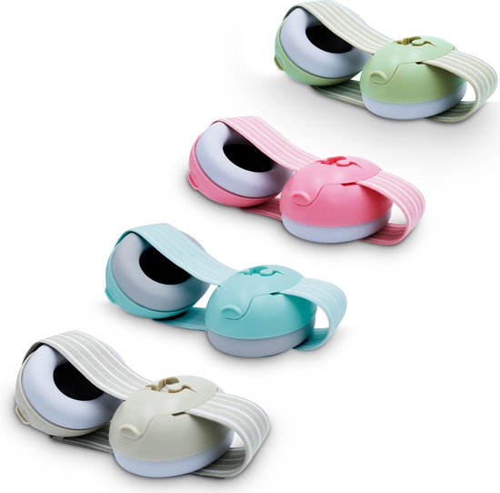 Liefjes & Co Baby - Verstelbaar Gehoorbescherming Voor Baby - Peuter - Kind - 23 dB - Groen