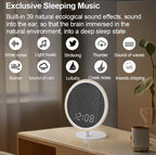 Liefjes & Co White Noise - Witte Ruis Apparaat - Klok - Slaaptrainer - Bluetooth Speaker
