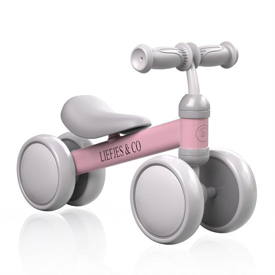 Liefjes & Co Loopfiets / Driewieler vanaf 1 Jaar Pastelroze