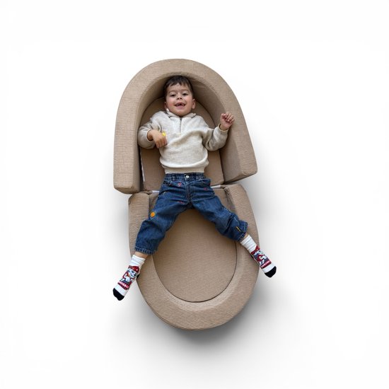 Liefjes & Co Campingbedje / Sofa Opklapbaar Beige