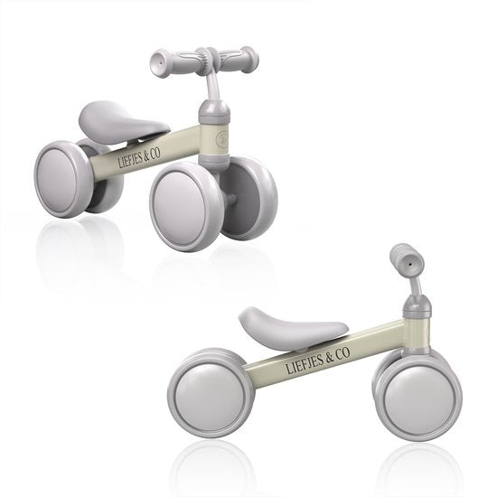 Liefjes & Co Loopfiets / Driewieler vanaf 1 Jaar Vanille Beige