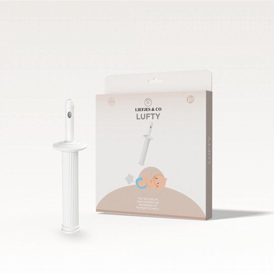 Liefjes & Co Lufty – Tegen buikkrampjes en darmkrampjes bij baby’s 20 stuks - Te gebruiken met Sab Simplex & Infacol