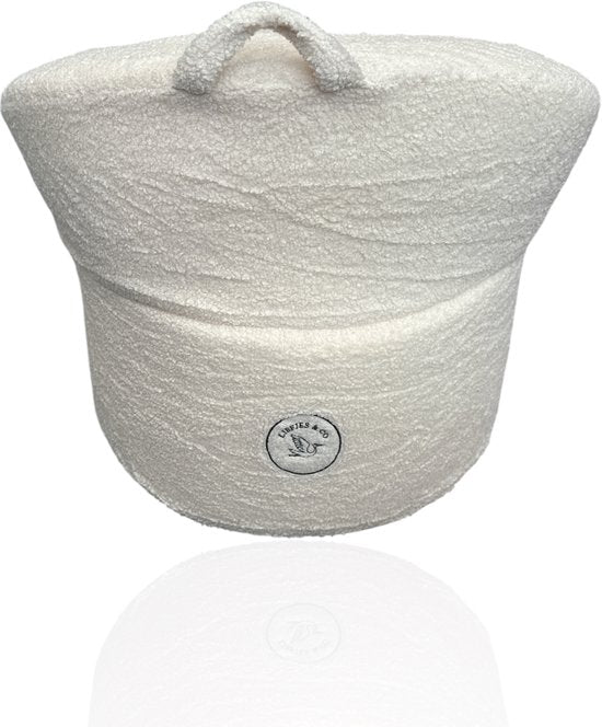 Liefjes & Co Teddy XL Fluffy Sofa - Kinderfauteuils - Kinderstoel - Kindersofa - Wit