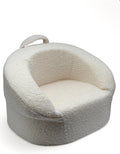 Liefjes & Co Teddy Fluffy Sofa - Kinderfauteuils - Kinderstoel - Kindersofa - Wit