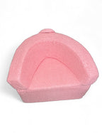 Liefjes & Co Teddy XL Fluffy Sofa - Kinderfauteuils - Kinderstoel - Kindersofa - Roze