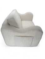 Liefjes & Co Teddy 2 in 1 Sofa - Kinderfauteuils - Kinderstoel - Kindersofa - Wit