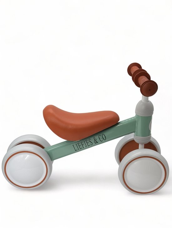 Liefjes & Co Loopfiets / Driewieler vanaf 1 Jaar Mint Groen