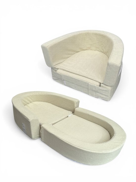 Liefjes & Co Campingbedje / Sofa Opklapbaar Wit