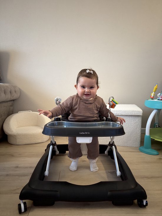 Liefjes & Co Loopstoel - Babywalker Zwart