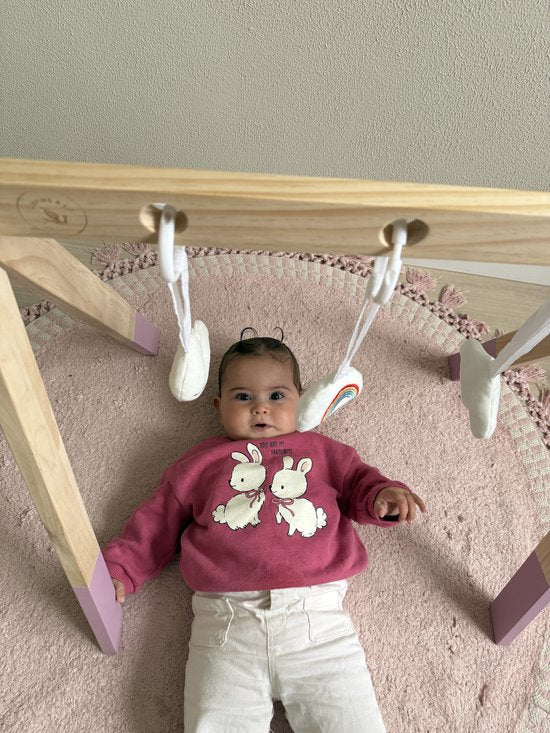 Liefjes & Co - Babygym - Hout - Baby Pink