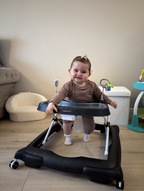Liefjes & Co Loopstoel - Babywalker Zwart