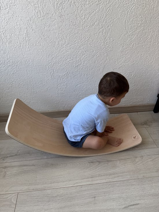 Liefjes & Co Montessori Balance Board – Balans Bord / Evenwichtsbord voor Kinderen – Stimuleert Balans, Motoriek & Creativiteit