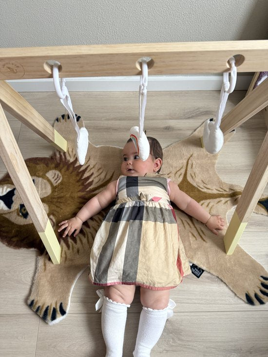 Liefjes & Co Babygym - Hout - Boter Geel