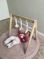 Liefjes & Co - Babygym - Hout - Baby Pink