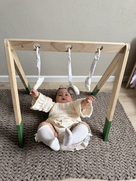 Liefjes & Co - Babygym - Hout - Groen
