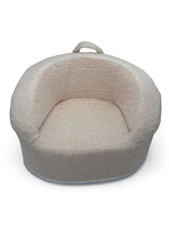 Liefjes & Co Teddy Fluffy Sofa - Kinderfauteuils - Kinderstoel - Kindersofa - Beige