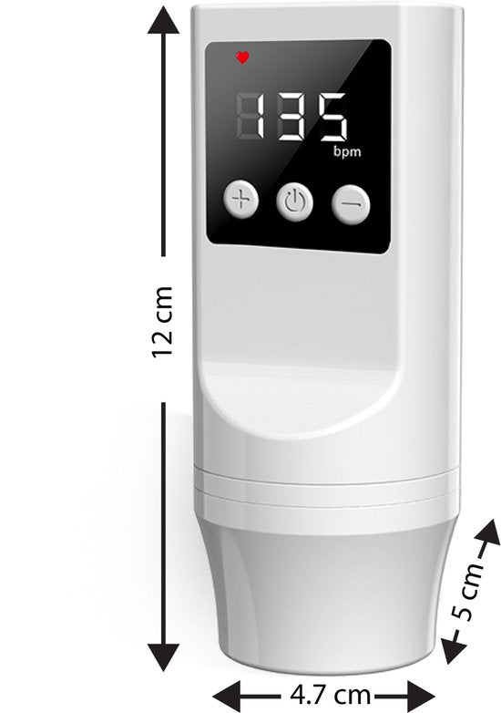 Liefjes & Co Baby Oplaadbare Doppler – Baby Hartje Monitor – Inclusief Gel Voor Zwangerschap & Babyshower
