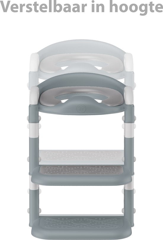Liefjes & Co WC Verkleiner met Trapje - Potje Peuter - Toilettrainer Blauw