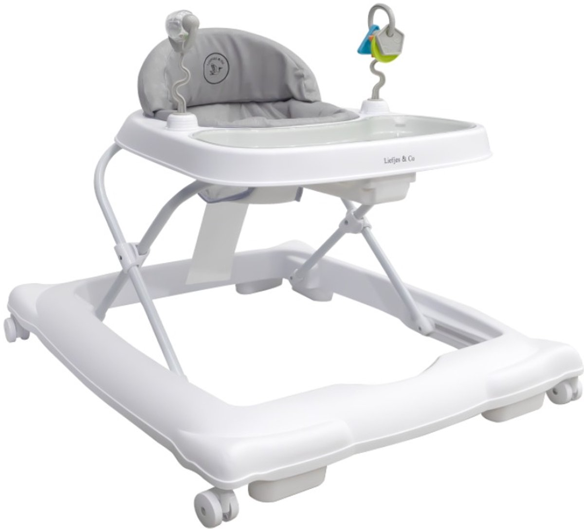 Liefjes & Co Baby Walker White