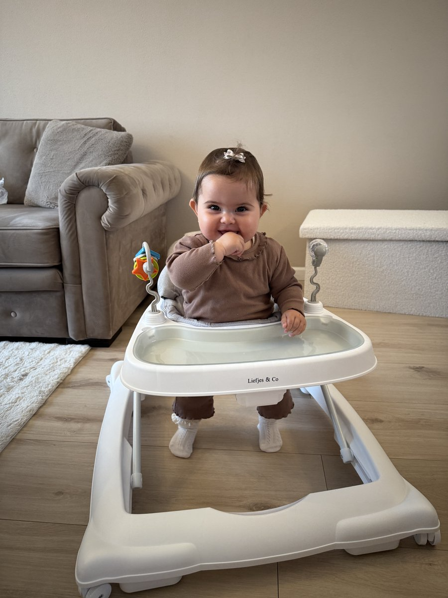 Liefjes & Co Baby Walker White