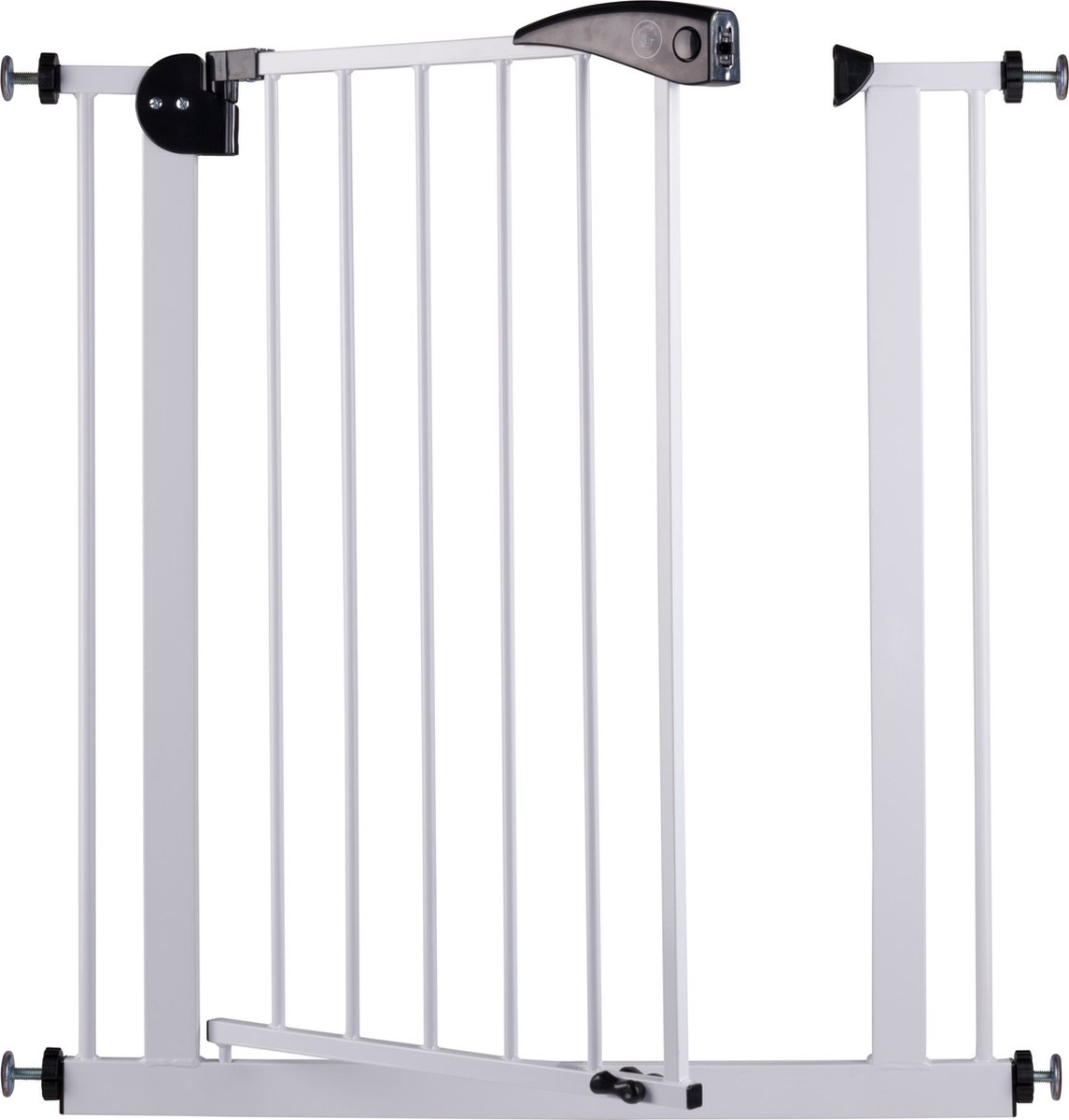 Liefjes & Co Stair Gate Without Drilling - 83 to 90cm - Safety Gates - Child Gate - Clamp Mounting - White