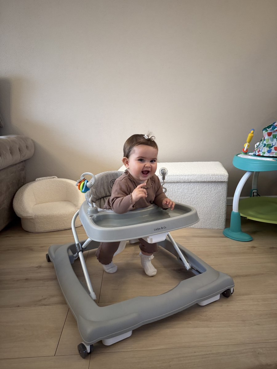 Liefjes & Co Loopstoel - Babywalker Grijs