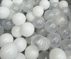 Velvet Gray Ball Pit Round with 200 BPA-free Balls – Baby & Children's Ball Pool – Soft Foam – Toys