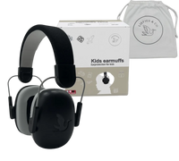 Liefjes & Co Hushy Hearing Protection for Children and Toddlers – Hearing Protectors - Earmuffs for Children Black