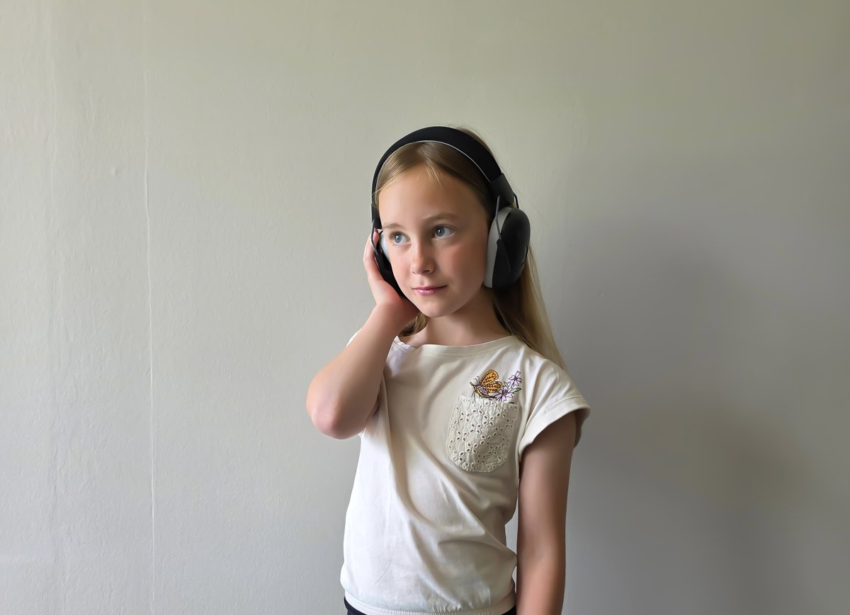 Liefjes & Co Hushy Hearing Protection for Children and Toddlers – Hearing Protectors - Earmuffs for Children Black