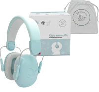 Liefjes & Co Hushy Hearing Protection for Children and Toddlers – Hearing Protectors - Earmuffs for Children Blue