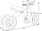 Liefjes & Co Balance Bike / Tricycle from 1 Year Baby Pink