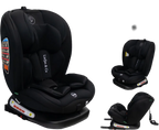 Liefjes & Co Growsafe Car Seat – i-Size 4-in-1 – 360° Rotatable – ISOFIX & Top Tether – Group 0/1/2/3 (40–150 cm)