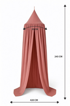 Liefjes & Co Mosquito Net Cameo Brown – 270 cm – Baby Canopy