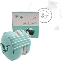 Liefjes & Co Baby - Adjustable Hearing Protection for Babies - Toddlers - Children - 23 dB - Blue