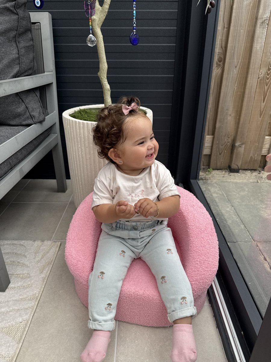 Liefjes & Co Teddy Fluffy Sofa - Children's Armchairs - Children's Chair - Children's Sofa - Pink