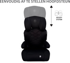 Liefjes & Co Moveup Isofix Car Seat – i-Size – Group 2/3 (100–150 cm) Memory Foam - Adjustable Headrest - Booster