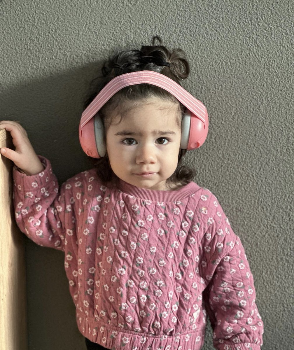 Liefjes & Co Baby - Adjustable Hearing Protection for Babies - Toddlers - Children - 23 dB - Pink