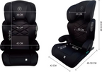 Liefjes & Co Moveup Isofix Car Seat – i-Size – Group 2/3 (100–150 cm) Memory Foam - Adjustable Headrest - Booster